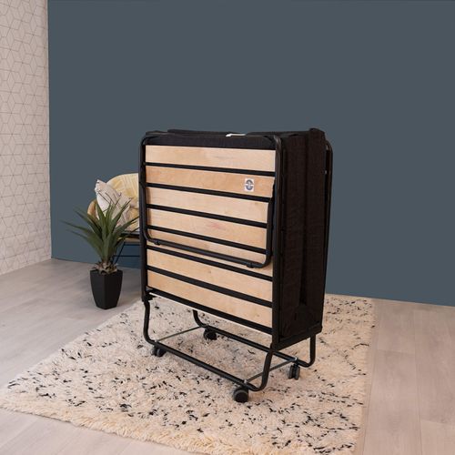 Lit Pliant Spécial Hôtellerie – 90x190 - 17 Lattes Bois - Gain De Place