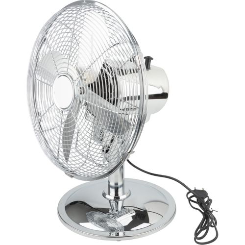 Ventilateur De Table Boreas D.30cm - Argent - Voltman