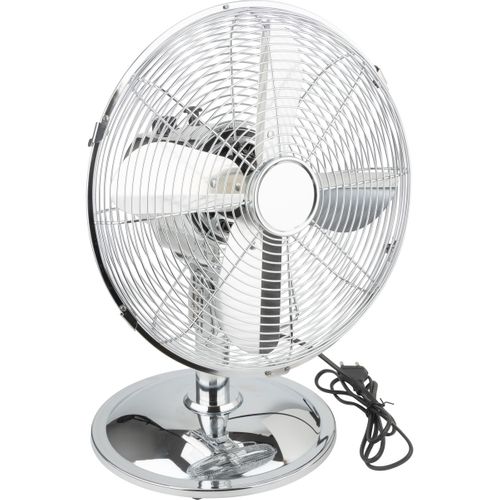 Ventilateur De Table Boreas D.30cm - Argent - Voltman