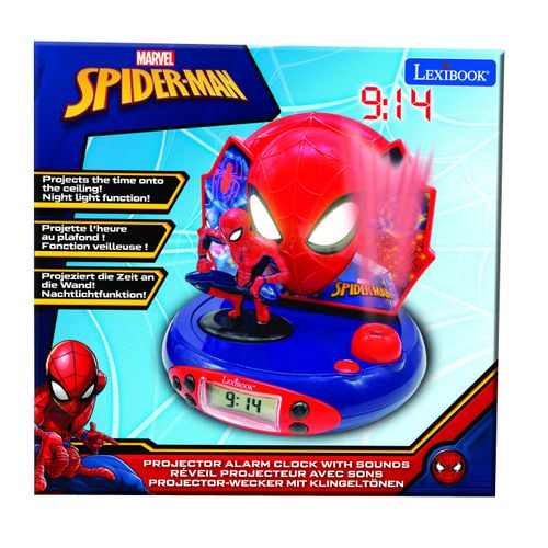 Réveil Projecteur Spiderman En 3d