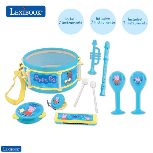 Set Musical 7pcs Peppa Pig