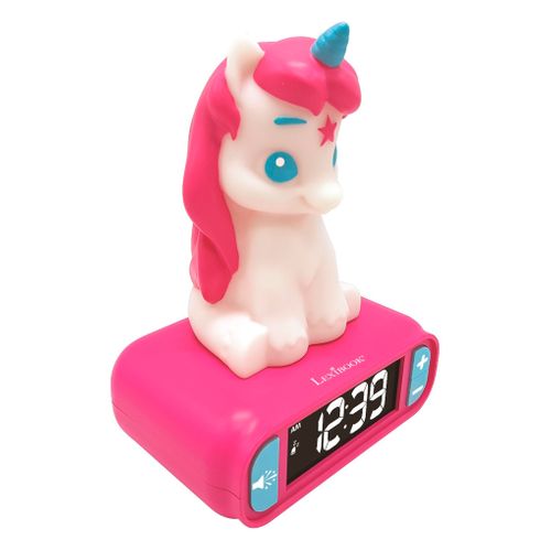 Réveil Avec Veilleuse Licorne En 3d