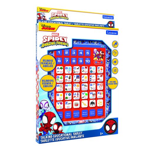 Tablette éducative Bilingue Spidey En Français Et En Anglais