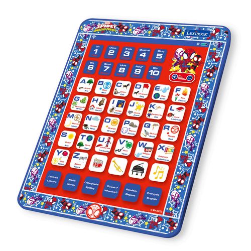 Tablette éducative Bilingue Spidey En Français Et En Anglais
