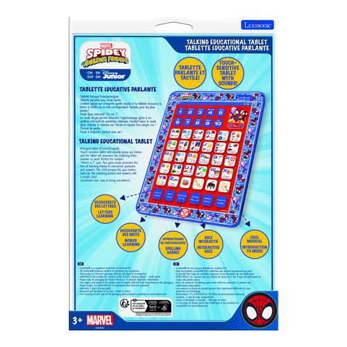 Tablette éducative Bilingue Spidey En Français Et En Anglais
