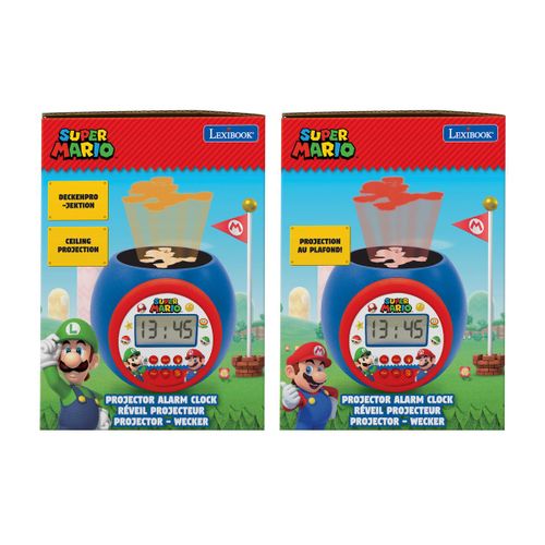 Réveil Projecteur Super Mario