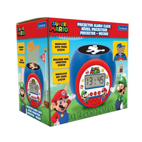 Réveil Projecteur Super Mario
