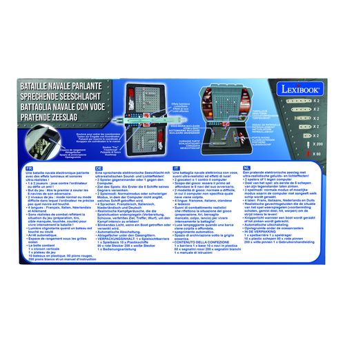Bataille Navale Électronique Parlante Lumineuse (fr/de/it/nl)