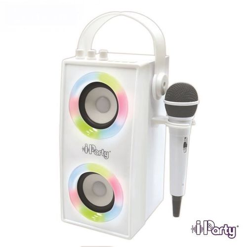 Enceinte Tendance Bluetooth Portable Avec Micro Et Effets Lumineux Iparty