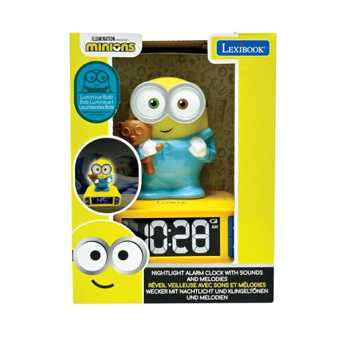 Réveil Avec Veilleuse Les Minions En 3d