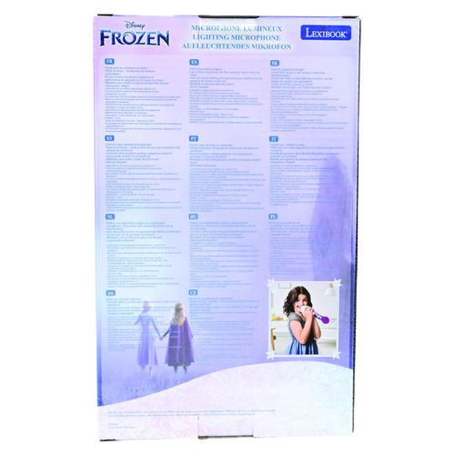 Microphone Lumineux Reines Des Neiges