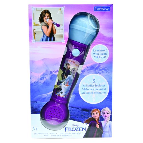 Microphone Lumineux Reines Des Neiges