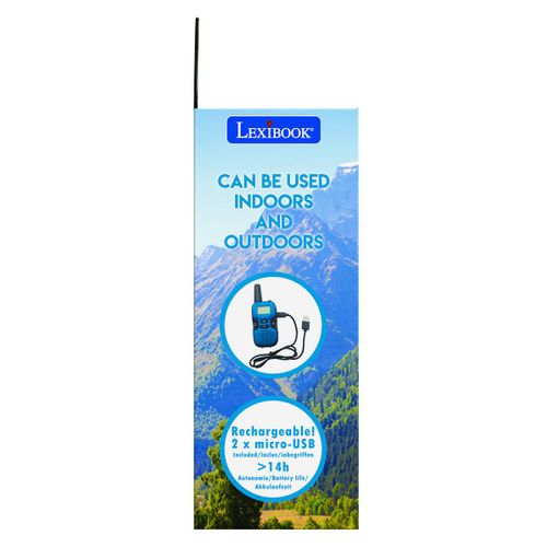 Talkie-walkies Digitaux Rechargeables Portée 5km, 8 Canaux