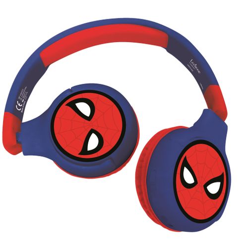 Casque 2 En 1 Spiderman Bluetooth Et Filaire Avec Limitation De Son