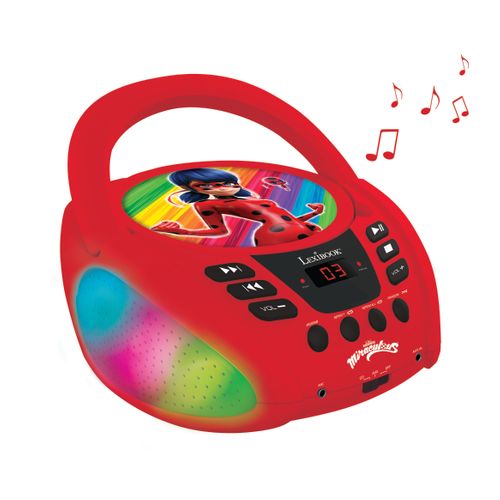 Lecteur Cd Bluetooth Lumineux Miraculous