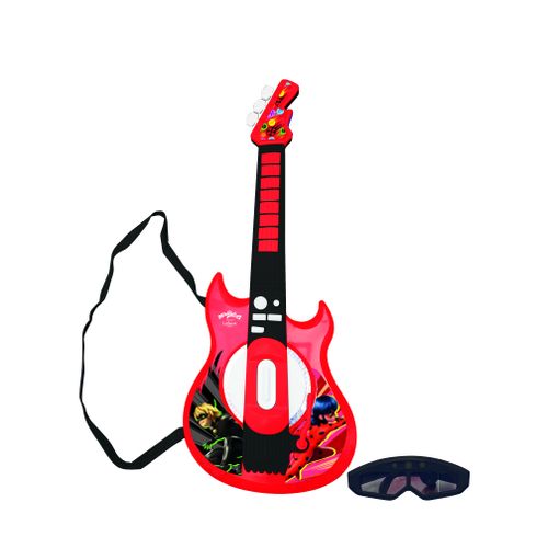 Guitare électronique Lumineuse Avec Lunettes Et Micro Miraculous