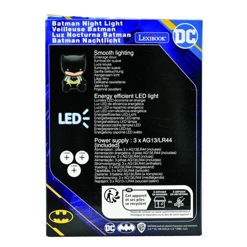 Veilleuse En 3d Avec Variation De Couleurs Batman