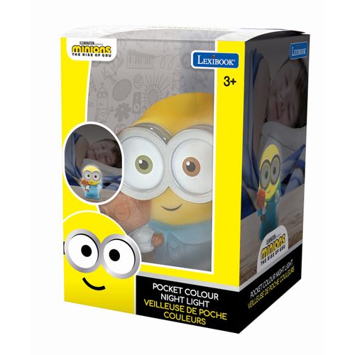 Veilleuse Les Minions En 3d Avec Variation De Couleurs