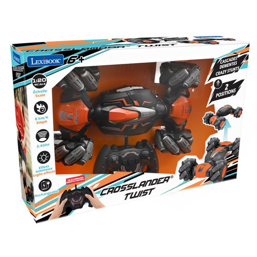 Véhicule télécommandé Crosslander® Twist, 360° Rotation Avec Effets Lumineux
