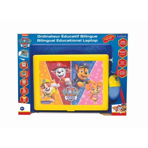 Ordinateur Portable éducatif Bilingue La Pat Patrouille (en/fr)