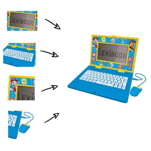 Ordinateur Portable éducatif Bilingue La Pat Patrouille (en/fr)