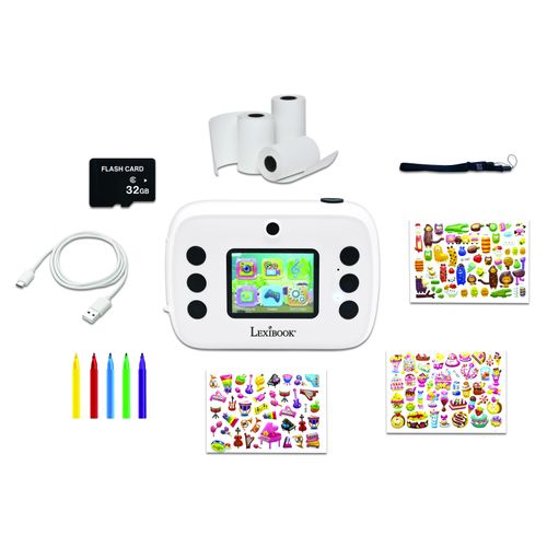 Appareil photo Instantané Disney Stitch Avec Carte SD
