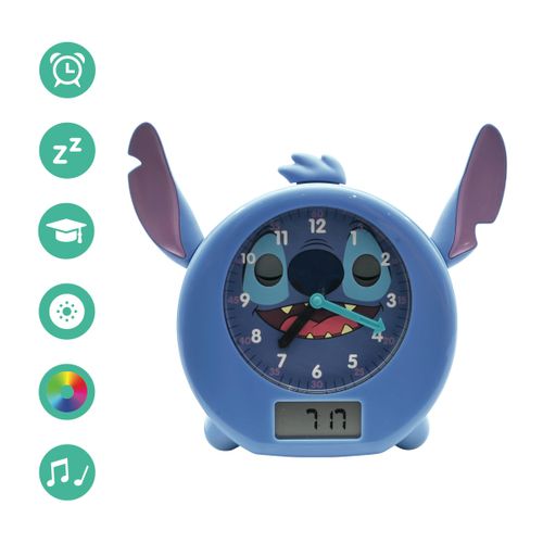 Réveil Mon Compagnon De Nuit Éducatif Stitch