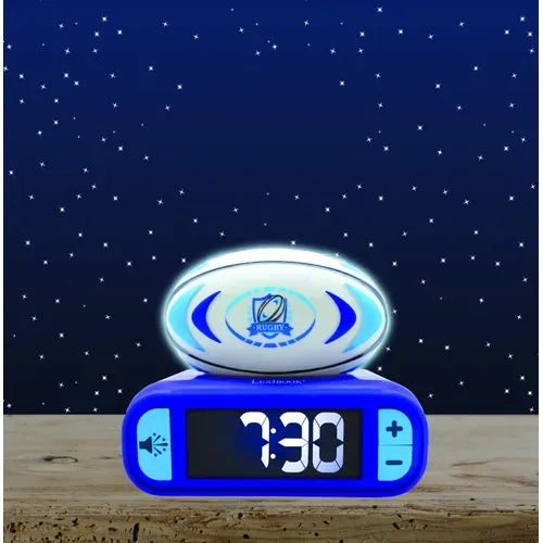 Réveil Avec Veilleuse Ballon De Rugby En 3d