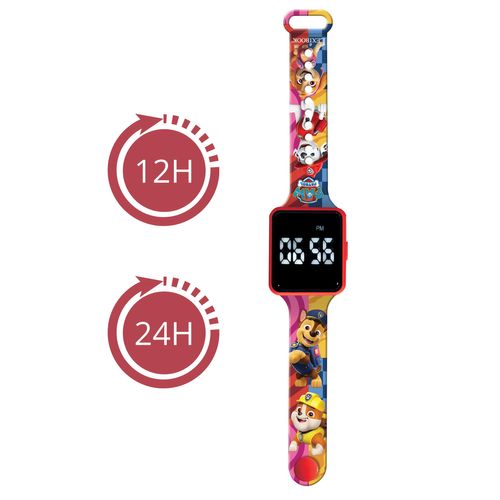 Montre Digitale LED La Pat’ Patrouille