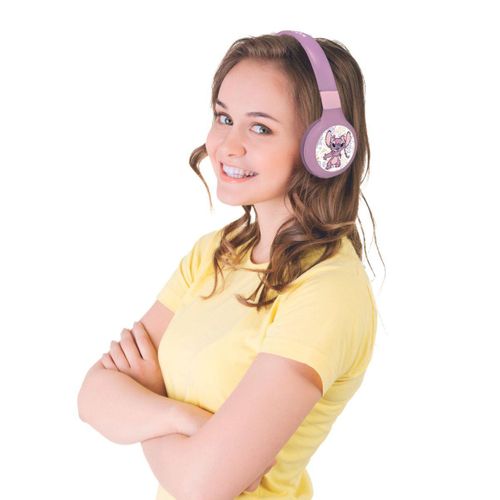 Casque 2 En 1 Stitch Angel Bluetooth Et Filaire Avec Limitation De Son