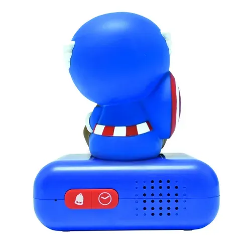 R�veil Avec Veilleuse Captain America En 3d