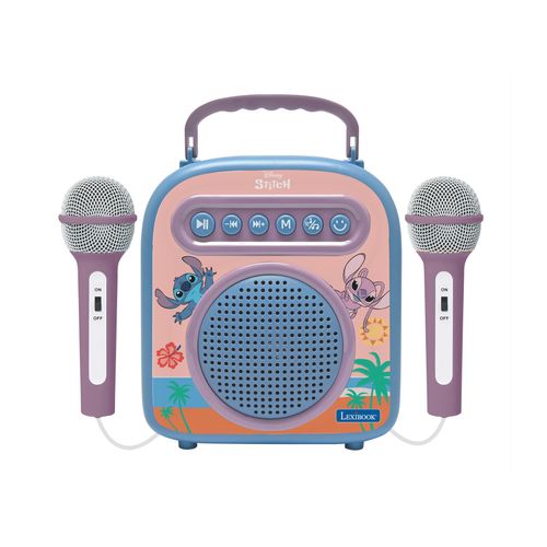 Enceinte Karaoké Bluetooth LEXIBOOK BTC050D Stitch