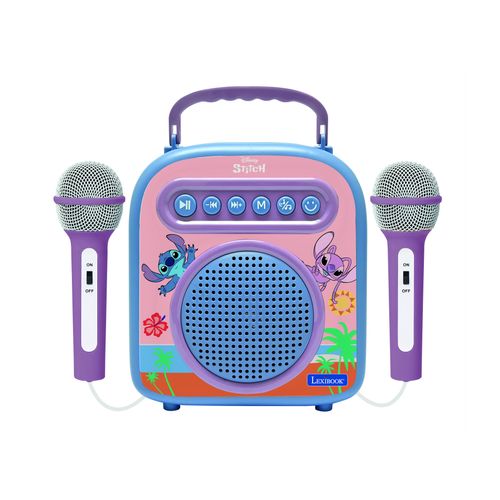 Enceinte Karaoké Bluetooth LEXIBOOK BTC050D Stitch