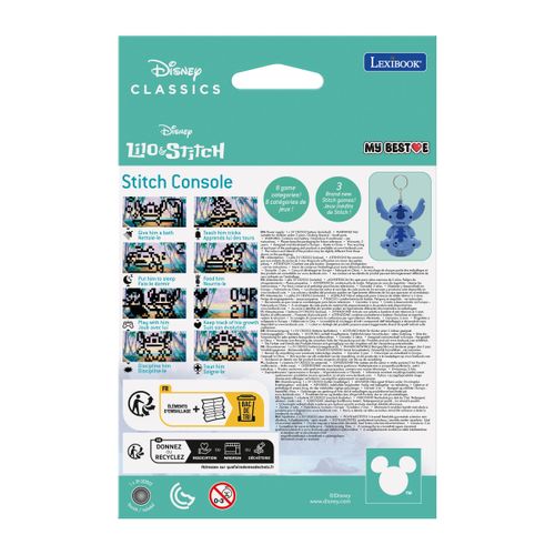 Console My Best-e® Comprenant 3 Jeux De L'univers Disney Stitch