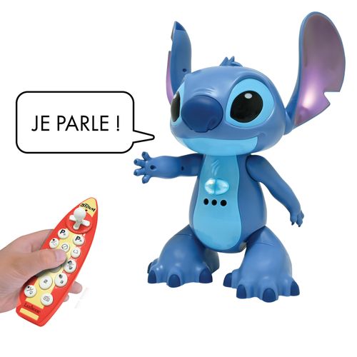 Robot télécommandé interactif LEXIBOOK bilingue Stitch vue détaillée