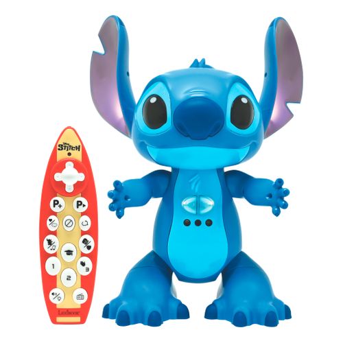 Robot télécommandé interactif LEXIBOOK bilingue Stitch vue de face