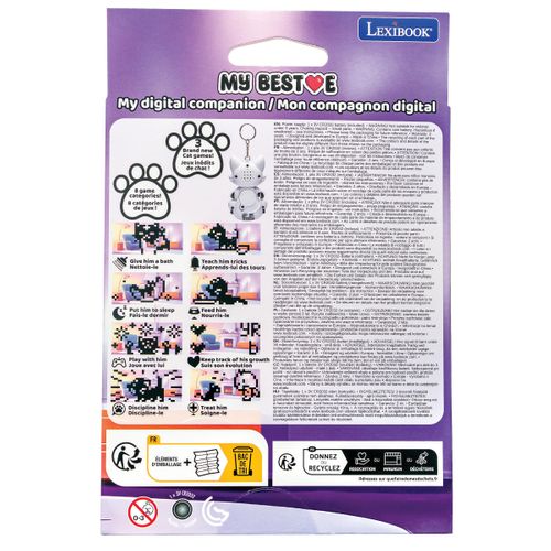 Console My Best-e® 2 Chats Avec écran LCD Et Porte-clés