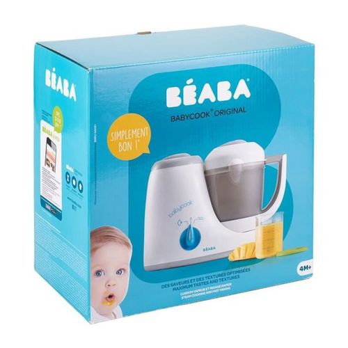 Mixeur Cuiseur Bébé BEABA Babycook original grey blue