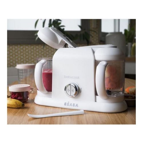 Mixeur Cuiseur Beaba Babycook Duo White Silver 912737