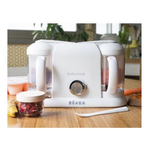 Mixeur Cuiseur Beaba Babycook Duo White Silver 912737