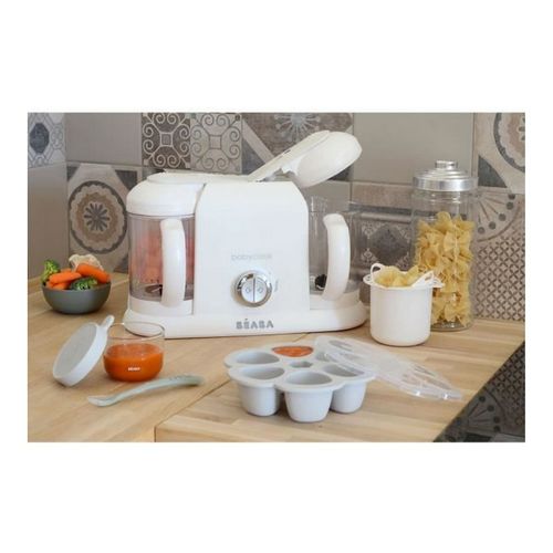 Mixeur Cuiseur Beaba Babycook Duo White Silver 912737