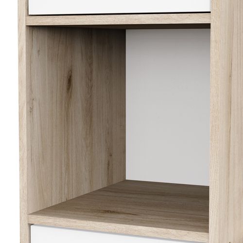 Kit dressing VESTIA imitation chêne et blanc vue détaillée