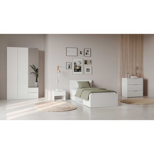 Armoire Avec 1 Miroir - L119,4 Cm