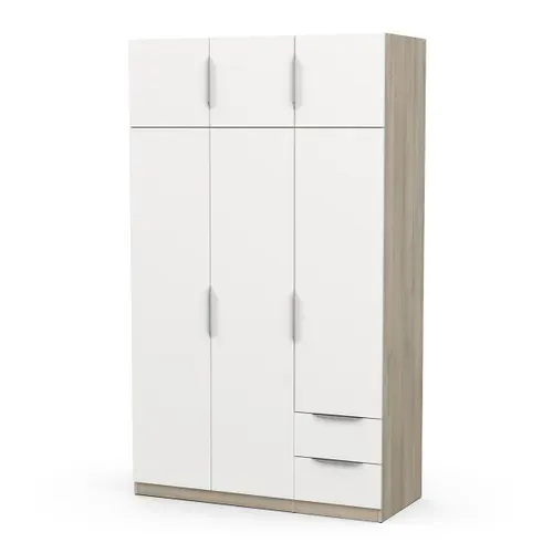 Armoire 6 Portes Et 2 Tiroirs - L119,4 Cm