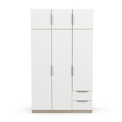 Armoire 6 Portes Et 2 Tiroirs - L119,4 Cm