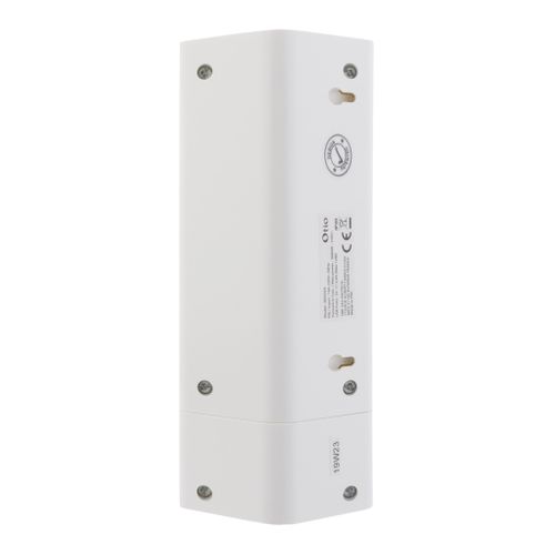Multiprise D'angle 2p 16a + 2 USB à Câbler - Blanc - Otio