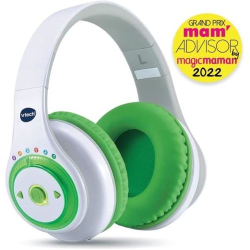 Casque Audio Interactif Pour Enfants 4–12 Ans — Bluetooth, 85 dB, Intégré