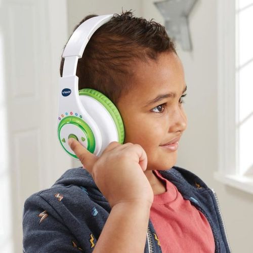 Casque Audio Interactif Pour Enfants 4–12 Ans — Bluetooth, 85 dB, Intégré