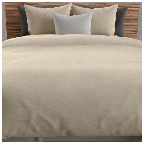 Parure De Lit Unie Bohème Beige 240x220