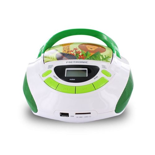 Lecteur Cd Mp3 Jungle Enfant Avec Port USB